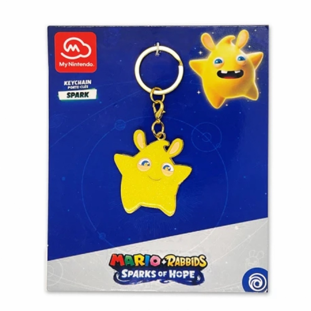 Mario + Rabbids: Sparks of Hope keychain My Nintendo Rewards